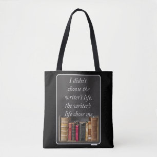 Das Verfasser-Leben-Zitat Tasche