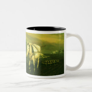 Das Verfasser Lev Nikolaevich Tolstoy Zweifarbige Tasse