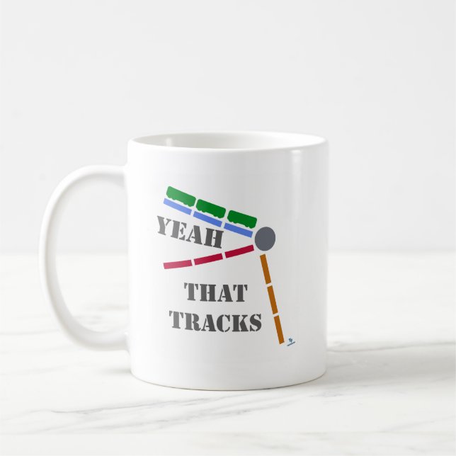 Das verfolgt das Coole Bahnhofsspiel Kaffeetasse (Links)