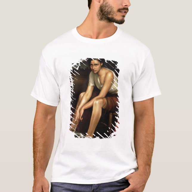 Das verführerische junge Mädchen T-Shirt (Vorderseite)
