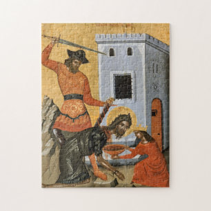 Das Verhalten von John dem Baptist-Orthodoxen Icon