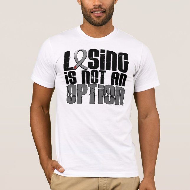 Das Verlieren ist nicht ein Wahl-Diabetes T-Shirt (Vorderseite)