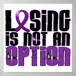 Das Verlieren ist nicht ein WahlFibromyalgia Poster