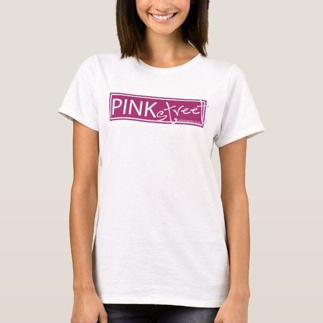 Das Vermächtnis der Frauen in der rosa Straße T-Shirt (Vorderseite)