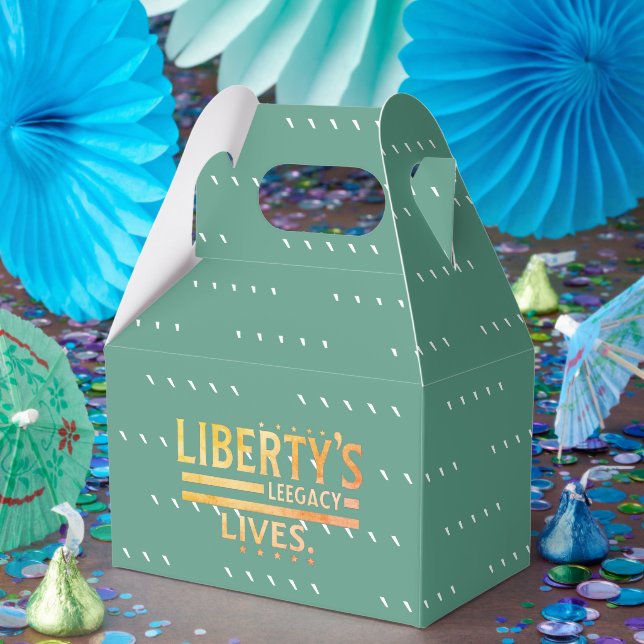 Das Vermächtnis der Freiheit lebt. Geschenkschachtel (Party)