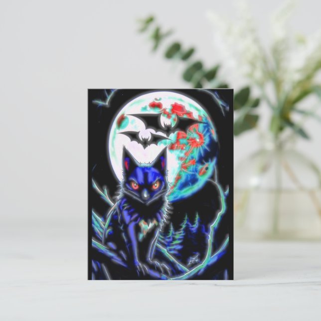 Das Verschwenderische Postkarte (Stehend Vorderseite)