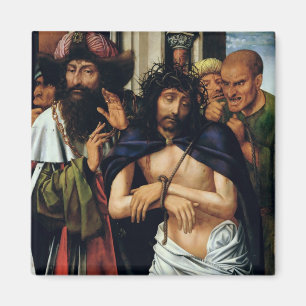 Das Verspotten von Christus (Öl auf Platte) (sehe Magnet