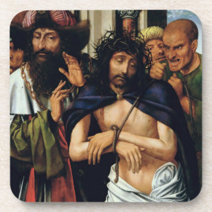 Das Verspotten von Christus (Öl auf Platte) (sehe Untersetzer
