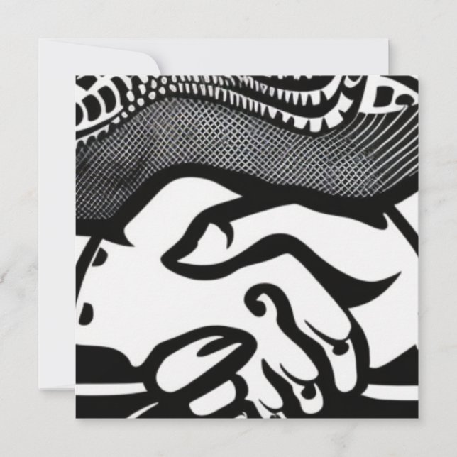 Das Versprechen Feiertagskarte (Vorderseite)