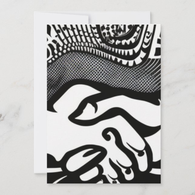 Das Versprechen Feiertagskarte (Vorderseite)