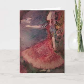 "Das Versprechen-" Gruß-Karte Karte