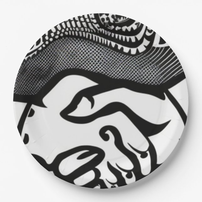 Das Versprechen Pappteller (Vorderseite)