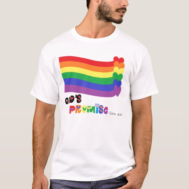 Das Versprechen-T-Shirt des Gottes T-Shirt (Vorderseite)