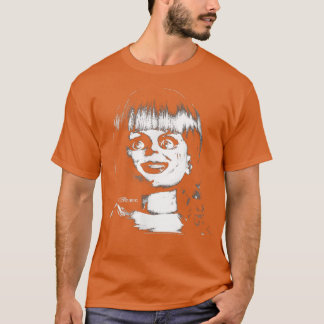 Das verworrene Annabelle Black & White-Foto T-Shirt