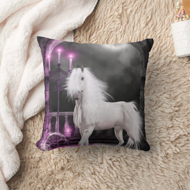 Das verzauberte Einhorn Kissen (Decke)