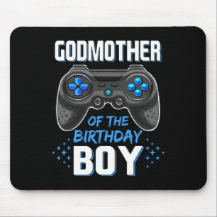 Das Video-Spiel des Geburtstagsjungen Matching Fam Mousepad