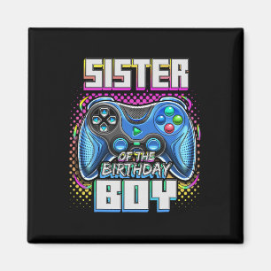 Das Video-Spiel "The Birthday Boy Matching Family" Magnet