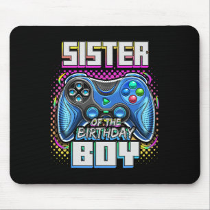 Das Video-Spiel "The Birthday Boy Matching Family" Mousepad