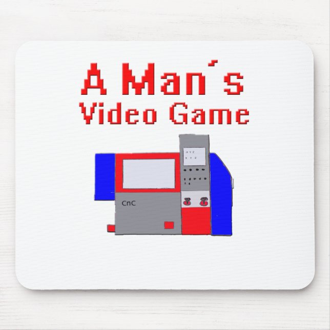Das Videospiel des Mannes Mousepad (Vorne)