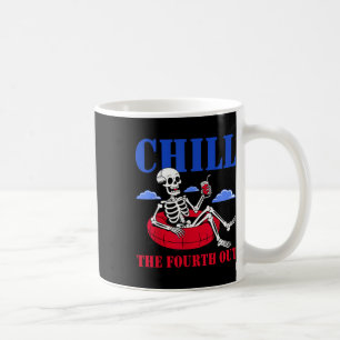 Das vierte Skelett der USA - Patriotic 4. Kaffeetasse