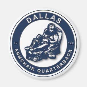Das Viertel der Sessel - Fußballfans von Dallas Magnet