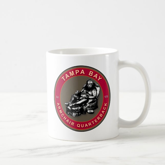 Das Viertel der Sessel - Tampa Bay Football Fans Kaffeetasse (Rechts)