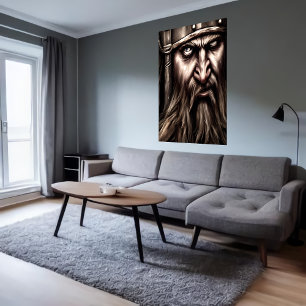 Das Viking kann sehen, was Sie getan haben Art d Poster