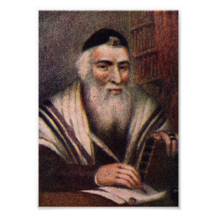 Das Vilna Gaon - Rabbiner Elija von Vilna Fotodruck