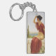Das Vintage Portrait der Frau mit dem Zeichen Godw Schlüsselanhänger (Vorderseite links)