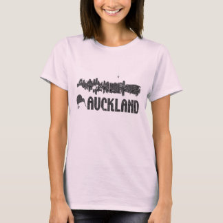 Das Vintage Shirt Frauen Aucklands Skline