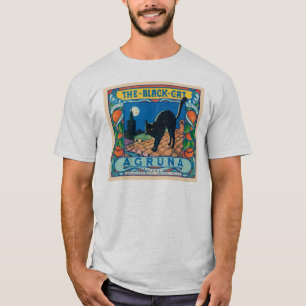 Das Vintage Siegel der Schwarzkatze Agruna T-Shirt