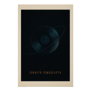 Das Vinyl im Orbit - Poster