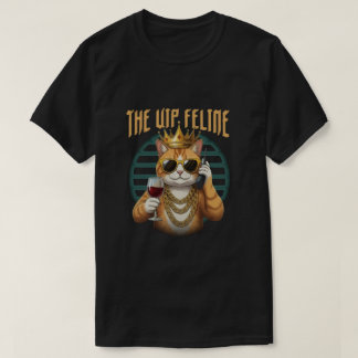 Das VIP-Feline – Lustiges Katz royalty-T-Shirt T-Shirt