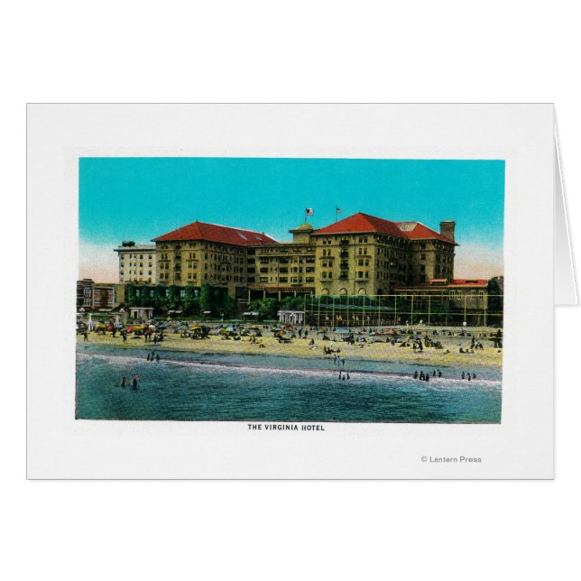 Das Virginia Hotel, Long Beach, Kalifornien (Vorderseite (Horizontal))