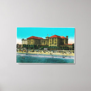 Das Virginia Hotel, Long Beach, Kalifornien Leinwanddruck