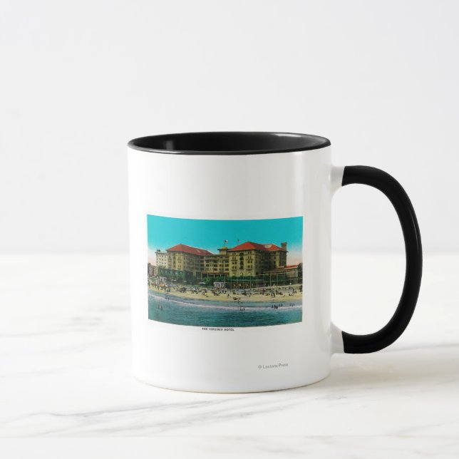 Das Virginia Hotel, Long Beach, Kalifornien Tasse (Rechts)