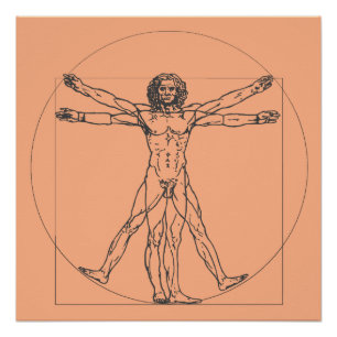 Das Vitruvian Man Poster