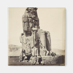 Das "Vocal Memnon", Kolossalstatue von Amenhotep I Magnet