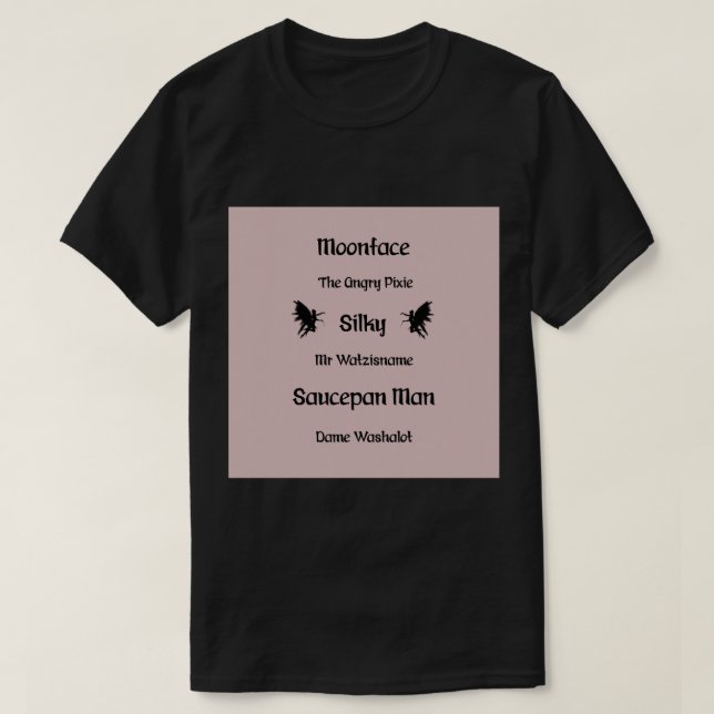 Das Volk des Faraway Tree Throw Kissen T-Shirt (Design vorne)