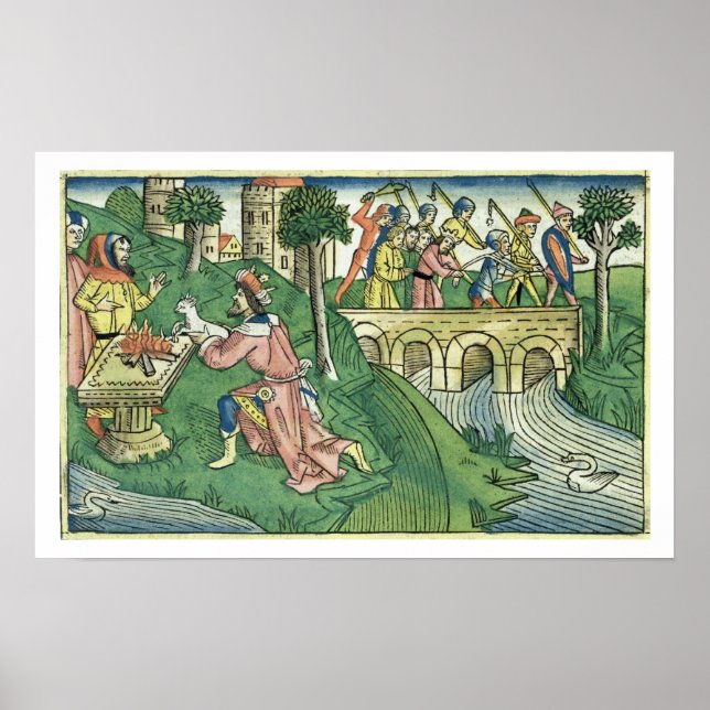 Das Volk von Damaskus wird gefangen genommen Poster (Vorne)