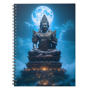 Das volle Mondlicht des Buddha Notizblock