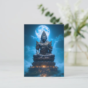Das volle Mondlicht des Buddha Postkarte