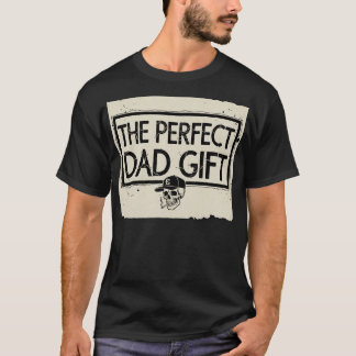 “DAS VOLLKOMMENE VATERGESCHENK” 1990er Grunge-Logo T-Shirt