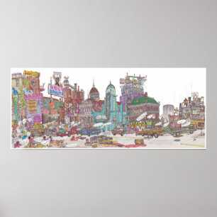Das Voltz-Wandbild Poster