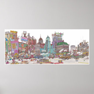 Das Voltz-Wandbild Poster