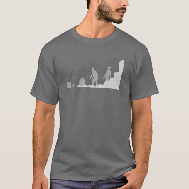 Das vor kurzem Undeceased - Grau T-Shirt (Vorderseite)