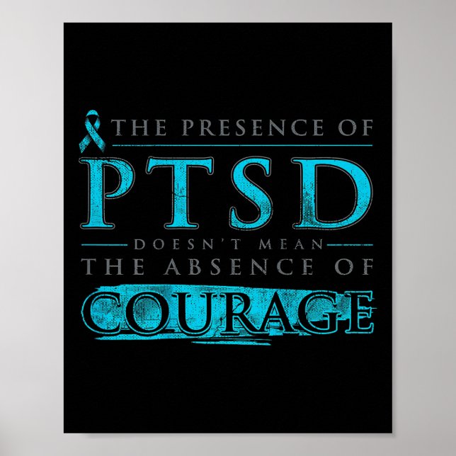 Das Vorhandensein von PSTD-Dosen Gemein das Fehlen Poster (Vorne)