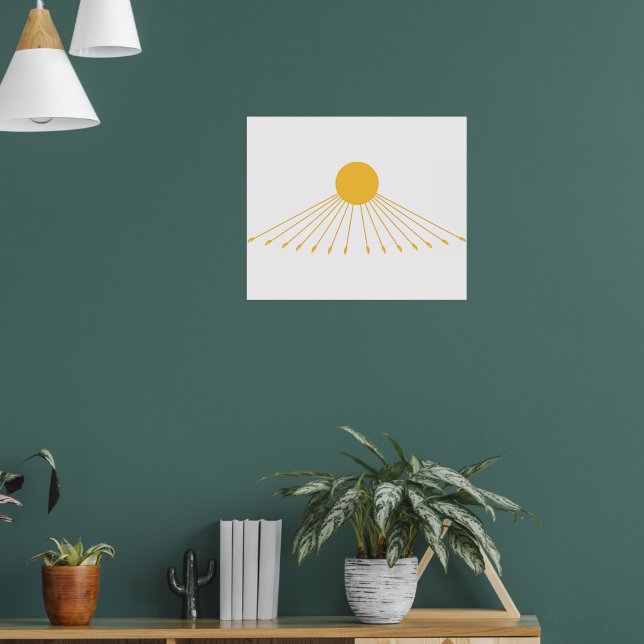 Das Wahre Gott-Symbol Poster (Wohnzimmer 1)