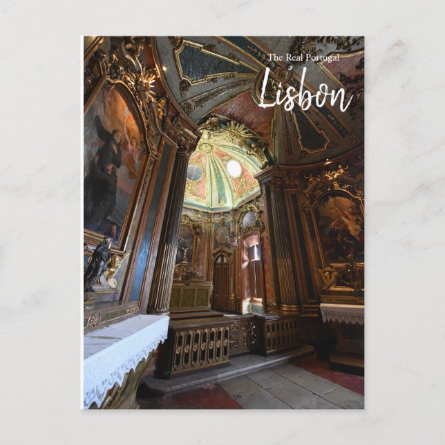 Das wahre Portugal - Lissabon Postkarte (Vorderseite)
