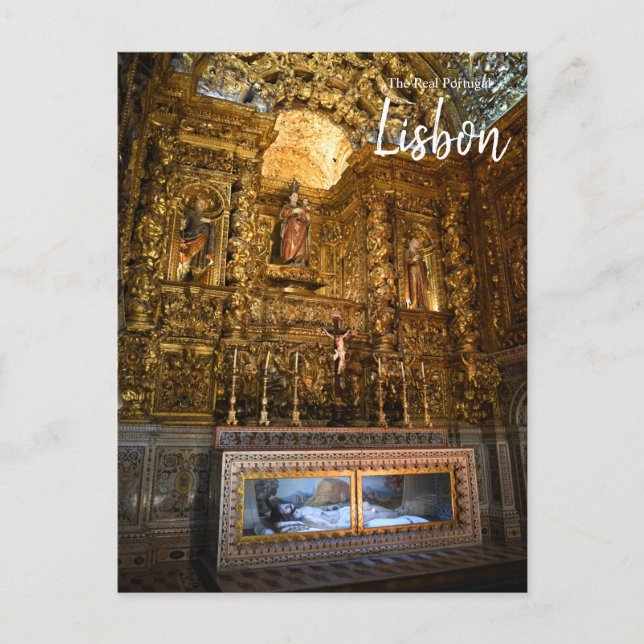 Das wahre Portugal - Lissabon Postkarte (Vorderseite)